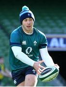 29 February 2024; Jack Crowley in action during an Ireland rugby training session at the Aviva Stadium in Dublin. Photo by Matt Browne/Sportsfile