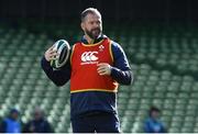 29 February 2024; Head coach Andy Farrell during an Ireland rugby training session at the Aviva Stadium in Dublin. Photo by Matt Browne/Sportsfile