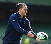 29 February 2024; James Lowe in action during an Ireland rugby training session at the Aviva Stadium in Dublin. Photo by Matt Browne/Sportsfile