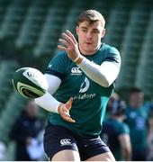 29 February 2024; Garry Ringrose in action during an Ireland rugby training session at the Aviva Stadium in Dublin. Photo by Matt Browne/Sportsfile