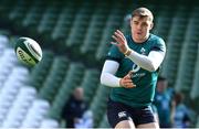 29 February 2024; Garry Ringrose in action during an Ireland rugby training session at the Aviva Stadium in Dublin. Photo by Matt Browne/Sportsfile