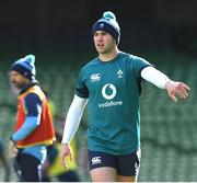 29 February 2024; Jack Crowley during an Ireland rugby training session at the Aviva Stadium in Dublin. Photo by Matt Browne/Sportsfile