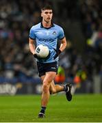 24 February 2024; Theo Clancy of Dublin during the Allianz Football League Division 1 match between Dublin and Kerry at Croke Park in Dublin. Photo by Brendan Moran/Sportsfile