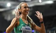 1 March 2024; Sharlene Mawdsley of Ireland before her Women's 400m semi-final during day one of the World Indoor Athletics Championships 2024 at Emirates Arena in Glasgow, Scotland. Photo by Sam Barnes/Sportsfile