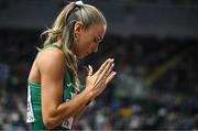1 March 2024; Sharlene Mawdsley of Ireland before her Women's 400m semi-final during day one of the World Indoor Athletics Championships 2024 at Emirates Arena in Glasgow, Scotland. Photo by Sam Barnes/Sportsfile