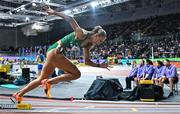 1 March 2024; Sharlene Mawdsley of Ireland competes in her Women's 400m semi-final during day one of the World Indoor Athletics Championships 2024 at Emirates Arena in Glasgow, Scotland. Photo by Sam Barnes/Sportsfile