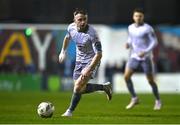 1 March 2024; Darragh Power of Waterford during the SSE Airtricity Men's Premier Division match between Galway United and Waterford at Eamonn Deacy Park in Galway. Photo by Tyler Miller/Sportsfile
