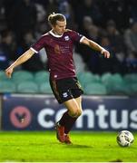 1 March 2024; David Hurley of Galway United during the SSE Airtricity Men's Premier Division match between Galway United and Waterford at Eamonn Deacy Park in Galway. Photo by Tyler Miller/Sportsfile