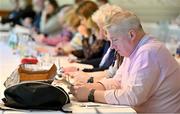 2 March 2024; Delegates during the LGFA Annual Congress at The Falls Hotel in Ennistymon, Clare. Photo by Brendan Moran/Sportsfile