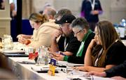 2 March 2024; Delegates during the LGFA Annual Congress at The Falls Hotel in Ennistymon, Clare. Photo by Brendan Moran/Sportsfile