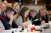 2 March 2024; Delegates during the LGFA Annual Congress at The Falls Hotel in Ennistymon, Clare. Photo by Brendan Moran/Sportsfile