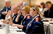2 March 2024; Delegates during the LGFA Annual Congress at The Falls Hotel in Ennistymon, Clare. Photo by Brendan Moran/Sportsfile
