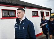 2 March 2024; Brian Fenton of Dublin arrives before the Allianz Football League Division 1 match between Derry and Dublin at Celtic Park in Derry. Photo by David Fitzgerald/Sportsfile