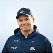 2 March 2024; Dublin manager Dessie Farrell before the Allianz Football League Division 1 match between Derry and Dublin at Celtic Park in Derry. Photo by David Fitzgerald/Sportsfile