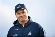 2 March 2024; Dublin manager Dessie Farrell before the Allianz Football League Division 1 match between Derry and Dublin at Celtic Park in Derry. Photo by David Fitzgerald/Sportsfile