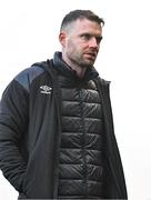 2 March 2024; Athlone Town manager Ciarán Kilduff before the 2024 Women's President's Cup match between Athlone Town and Peamount United at Athlone Town Stadium in Athlone, Westmeath. Photo by Tyler Miller/Sportsfile