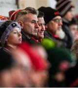 2 March 2024; Former Derry manager Rory Gallagher looks on during the Allianz Football League Division 1 match between Derry and Dublin at Celtic Park in Derry. Photo by David Fitzgerald/Sportsfile