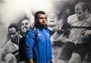 2 March 2024; Michael Milne of Leinster arrives before the United Rugby Championship match between Cardiff and Leinster at Cardiff Arms Park in Cardiff, Wales. Photo by Harry Murphy/Sportsfile