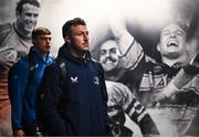 2 March 2024; Will Connors of Leinster arrives before the United Rugby Championship match between Cardiff and Leinster at Cardiff Arms Park in Cardiff, Wales. Photo by Harry Murphy/Sportsfile