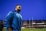 2 March 2024; Michael Milne of Leinster walks the pitch before the United Rugby Championship match between Cardiff and Leinster at Cardiff Arms Park in Cardiff, Wales. Photo by Harry Murphy/Sportsfile