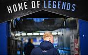 2 March 2024; Jamie Osborne of Leinster walks to the pitch before the United Rugby Championship match between Cardiff and Leinster at Cardiff Arms Park in Cardiff, Wales. Photo by Harry Murphy/Sportsfile