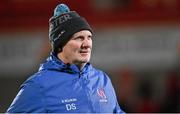 2 March 2024; Ulster assistant coach Dan Soper before the United Rugby Championship match between Ulster and Dragons at Kingspan Stadium in Belfast. Photo by Ramsey Cardy/Sportsfile
