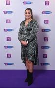 2 March 2024; Kirsty Maher of Dicksboro, Kilkenny, on arrival at the AIB Camogie Club Player Awards at Croke Park in Dublin. Photo by Seb Daly/Sportsfile