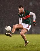 2 March 2024; Jordan Flynn of Mayo during the Allianz Football League Division 1 match between Mayo and Roscommon at Hastings Insurance MacHale Park in Castlebar, Mayo. Photo by Piaras Ó Mídheach/Sportsfile