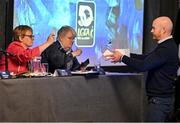 2 March 2024; Presidential election votes are collected during the LGFA Annual Congress at The Falls Hotel in Ennistymon, Clare. Photo by Brendan Moran/Sportsfile