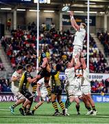 2 March 2024; Kieran Treadwell of Ulster during the United Rugby Championship match between Ulster and Dragons at Kingspan Stadium in Belfast. Photo by John Dickson/Sportsfile