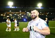 2 March 2024; Michael Milne of Leinster after his side's victory in the United Rugby Championship match between Cardiff and Leinster at Cardiff Arms Park in Cardiff, Wales. Photo by Harry Murphy/Sportsfile