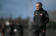 3 March 2024; Tyrone joint-manager Brian Dooher before the Allianz Football League Division 1 match between Kerry and Tyrone at Fitzgerald Stadium in Killarney, Kerry. Photo by Brendan Moran/Sportsfile