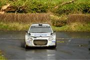 3 March 2024; Niall Maguire and Conor Foley in their (Citroen C3 Rally2) during the Mayo Stages Rally Round 1 of the Triton Showers National Rally Championship in Ballina,in Mayo. Photo by Philip Fitzpatrick/Sportsfile