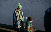 3 March 2024; Supporters arrive before the Allianz Football League Division 2 match between Donegal and Louth at Fr Tierney Park in Ballyshannon, Donegal. Photo by David Fitzgerald/Sportsfile