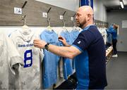 2 March 2024; Leinster senior kitman Jim Bastick before the United Rugby Championship match between Cardiff and Leinster at Cardiff Arms Park in Cardiff, Wales. Photo by Harry Murphy/Sportsfile