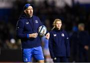 2 March 2024; Leinster backs coach Andrew Goodman before the United Rugby Championship match between Cardiff and Leinster at Cardiff Arms Park in Cardiff, Wales. Photo by Harry Murphy/Sportsfile