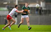 3 March 2024; Diarmuid O'Connor of Kerry in action against Conn Kilpatrick of Tyrone during the Allianz Football League Division 1 match between Kerry and Tyrone at Fitzgerald Stadium in Killarney, Kerry. Photo by Brendan Moran/Sportsfile
