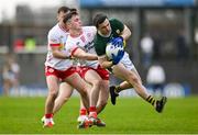 3 March 2024; Paul Murphy of Kerry is tackled by Ruairí Canavan of Tyrone during the Allianz Football League Division 1 match between Kerry and Tyrone at Fitzgerald Stadium in Killarney, Kerry. Photo by Brendan Moran/Sportsfile