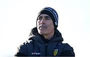 3 March 2024; Donegal manager Jim McGuinness during the Allianz Football League Division 2 match between Donegal and Louth at Fr Tierney Park in Ballyshannon, Donegal. Photo by David Fitzgerald/Sportsfile