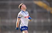 3 March 2024; Ciaran McNulty of Monaghan reacts during the Allianz Football League Division 1 match between Monaghan and Galway at St Tiernach's Park in Clones, Monaghan. Photo by Ben McShane/Sportsfile