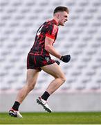 3 March 2024; Tommy Walsh of Cork celebrates after scoring his side's first goal during the Allianz Football League Division 2 match between Cork and Kildare at SuperValu Páirc Ui Chaoimh in Cork. Photo by Piaras Ó Mídheach/Sportsfile