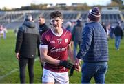 3 March 2024; Kieran Molloy of Galway after the Allianz Football League Division 1 match between Monaghan and Galway at St Tiernach's Park in Clones, Monaghan. Photo by Ben McShane/Sportsfile
