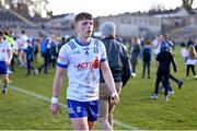 3 March 2024; Thomas McPhillips of Monaghan after the Allianz Football League Division 1 match between Monaghan and Galway at St Tiernach's Park in Clones, Monaghan. Photo by Ben McShane/Sportsfile