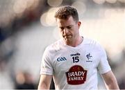 3 March 2024; Niall Kelly of Kildare after his side's defeat in the Allianz Football League Division 2 match between Cork and Kildare at SuperValu Páirc Ui Chaoimh in Cork. Photo by Piaras Ó Mídheach/Sportsfile