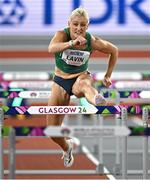3 March 2024; Sarah Lavin of Ireland in action during the Women's 60m Hurdles Final day three of the World Indoor Athletics Championships 2024 at Emirates Arena in Glasgow, Scotland. Photo by Sam Barnes/Sportsfile