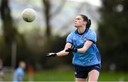 3 March 2024; Olwen Carey of Dublin during the Lidl LGFA National League Division 1 Round 5 match between Waterford and Dublin at Fraher Field in Dungarvan, Waterford. Photo by Seb Daly/Sportsfile