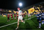 2 March 2024; Jude Postlethwaite of Ulster during the United Rugby Championship match between Ulster and Dragons at Kingspan Stadium in Belfast. Photo by Ramsey Cardy/Sportsfile