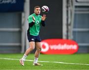 5 March 2024; Jordan Larmour during an Ireland rugby training session at the IRFU High Performance Centre at the Sport Ireland Campus in Dublin. Photo by Piaras Ó Mídheach/Sportsfile
