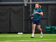 5 March 2024; Finlay Bealham during an Ireland rugby training session at the IRFU High Performance Centre at the Sport Ireland Campus in Dublin. Photo by Piaras Ó Mídheach/Sportsfile