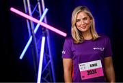 5 March 2024; The 2024 Vhi Women’s Mini Marathon is now open for entries! Businesswoman Aimee Connolly, motivational speaker Nikki Bradley, broadcaster Katja Mia and fitness and food enthusiast Nathalie Lennon are all Vhi ambassadors for this year’s event. They are calling on women all around the country this year to join them and be part of something big on the June 2nd! In attendance at the launch is businesswoman Aimee Connolly. Enter now at www.vhiwomensminimarathon.ie. Photo by David Fitzgerald/Sportsfile